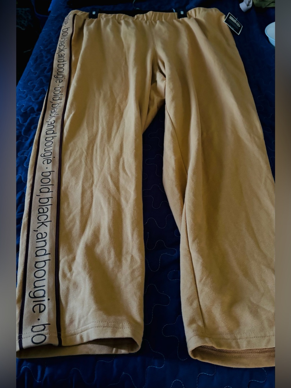 Target Black History Month "Bold, Black, and Bougie" Sweatpants. Sz XXL
